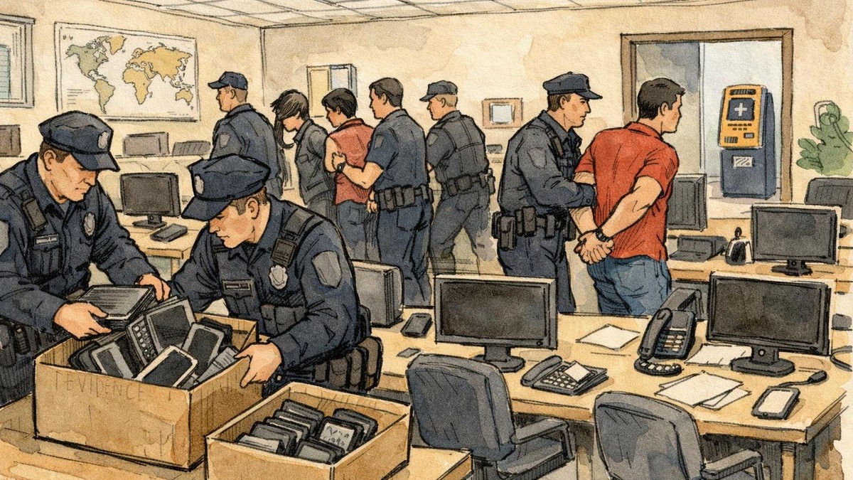 276 Arrests at Overseas Scam Centers Hit the One Stage of the Fraud Chain Bitcoin ATM Bans Can't Touch