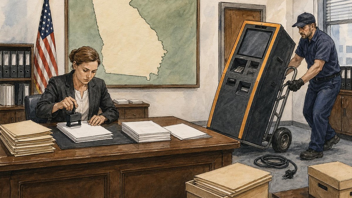 Georgia Orders Crypto Dispensers to Cease Operations for Unlicensed Money Transmission