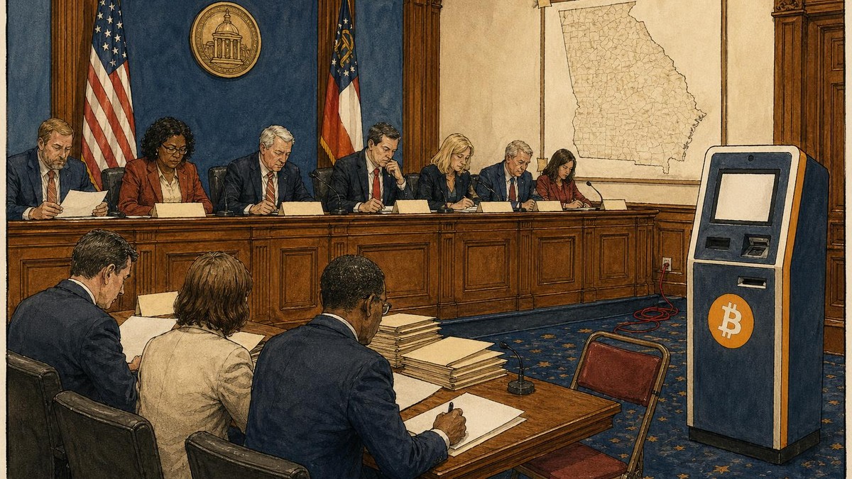 Georgia Passes Sweeping Bitcoin ATM Law: 18% Fee Cap, Fraud