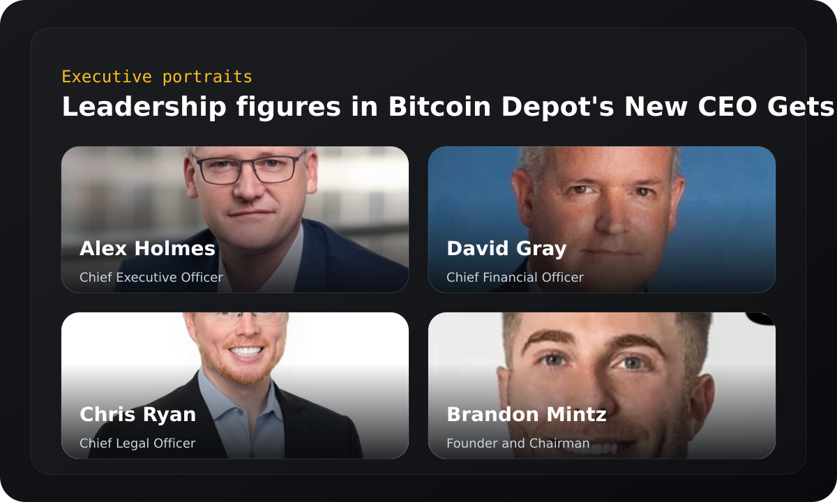 Portrait grid of Alex Holmes, David Gray, Chris Ryan, and Brandon Mintz.