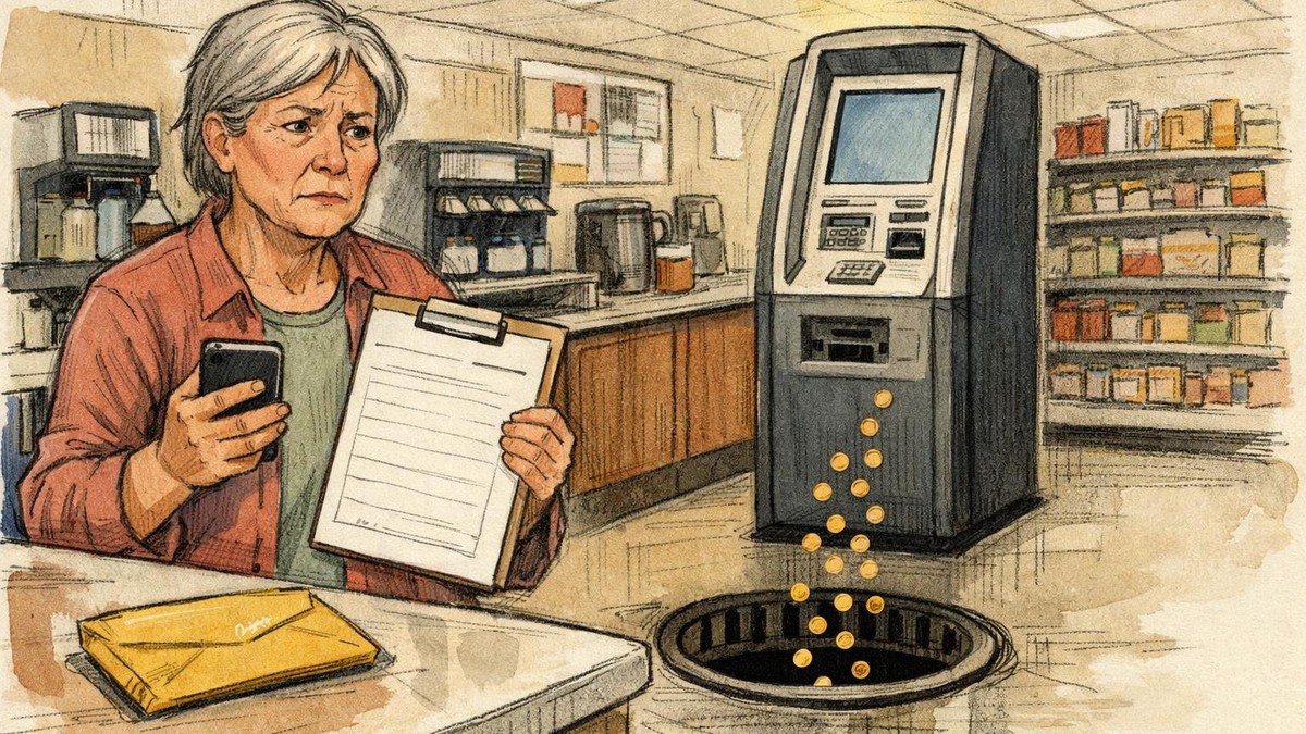Why Bitcoin ATM Scam Victims Can't Get Their Money Back — Even When the Machine Is Right There
